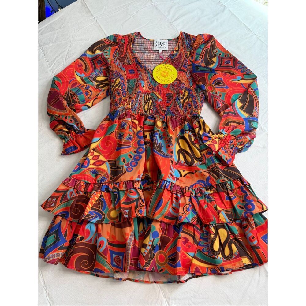 NWT Alden Adair Jewel Box Dress Size XS New